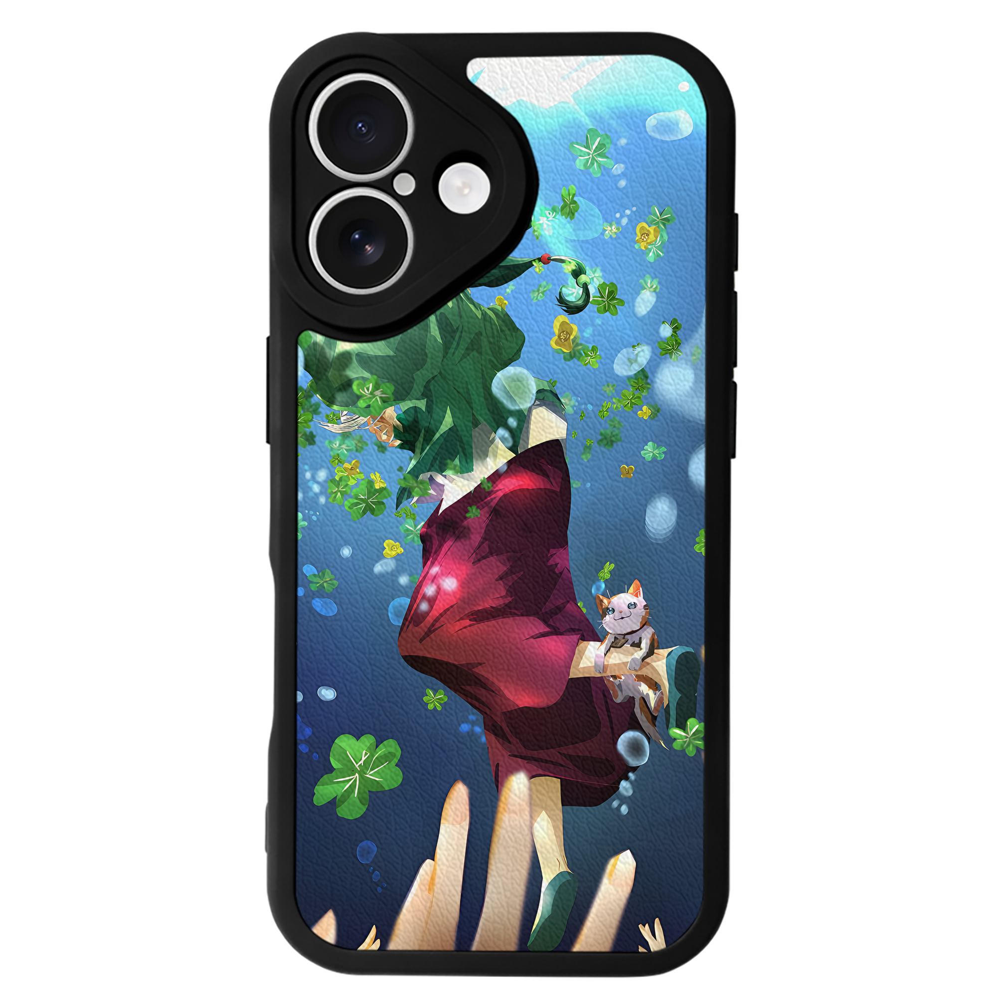 （画像用） 薬屋のひとりごと The Apothecary Diaries 【iPhone 16シリーズ対応】シリコンスマホケース（レザー調） 材質：シリコン